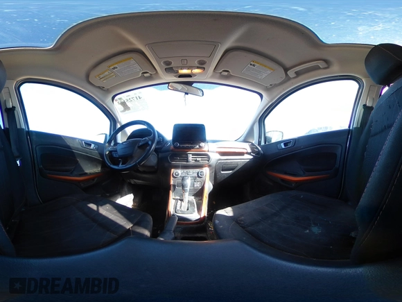 2021 Ford EcoSport SE with VIN MAJ3S2GE2MC439991, listed as a IAAI auction lot 41725143 with 82,562 mi miles and . Bid and sale history available at DreamBid. Image 19.