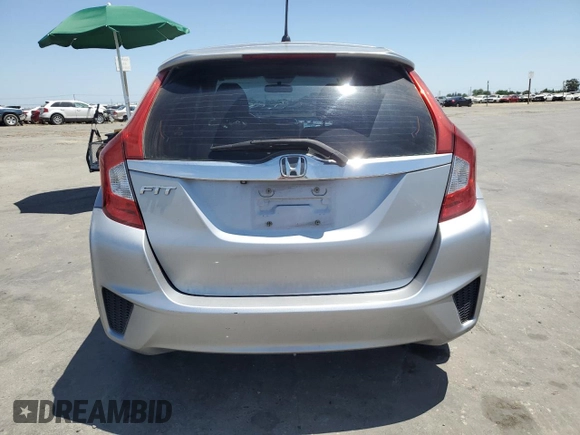 2017 Honda Fit EX with VIN JHMGK5H79HS001542, listed as a Copart auction lot 58732445 with 117,936 mi miles and Salvage title. Bid and sale history available at DreamBid. Image 6.