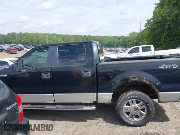 2008 Ford F-150 XLT with VIN 1FTPW14558FA13909, listed as a IAAI auction lot 42147526 with 127,052 mi miles and . Bid and sale history available at DreamBid. Image 14.