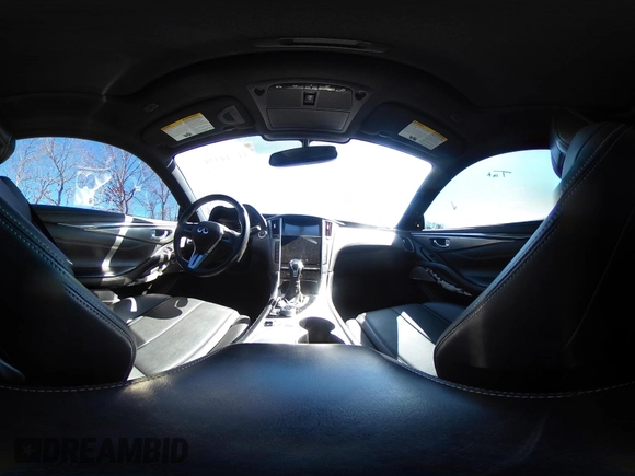 2018 Infiniti Q60 Luxe with VIN JN1EV7EL2JM392124, listed as a IAAI auction lot 41744375 with 63,421 mi miles and . Bid and sale history available at carsss.com. Image 21.