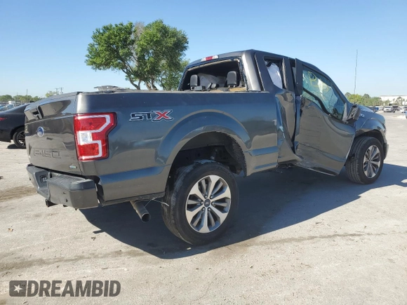 2018 Ford F-150 XL with VIN 1FTEX1CP1JKF14915, listed as a Copart auction lot 49766955 with 96,539 mi miles and Salvage Title. Bid and sale history available at carsss.com. Image 3.