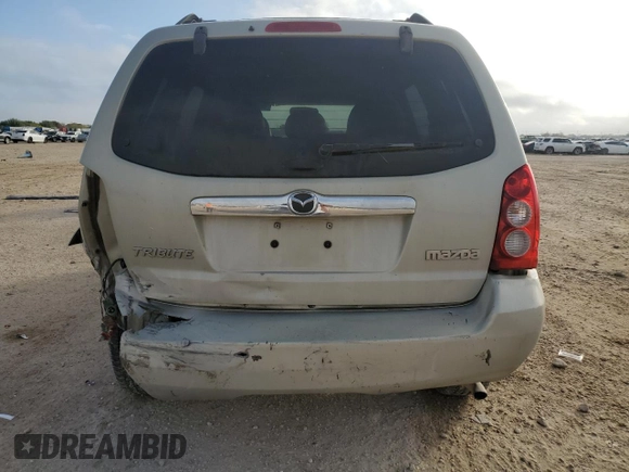 2005 Mazda Tribute i with VIN 4F2YZ02Z95KM44817, listed as a Copart auction lot 85033344 with 258,976 mi miles and Salvage Title. Bid and sale history available at carsss.com. Image 6.