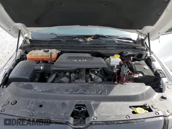 2020 Ram 1500 Laramie with VIN 1C6SRFJM9LN217208, listed as a Copart auction lot 45608515 with 80,478 mi miles and Salvage title. Bid and sale history available at DreamBid. Image 13.