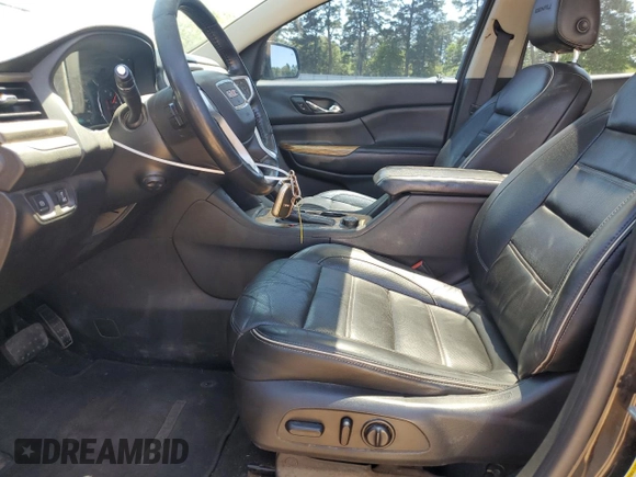 2017 GMC Acadia Denali with VIN 1GKKNPLS9HZ124540, listed as a Copart auction lot 52907425 with 199,514 mi miles and Salvage title. Bid and sale history available at DreamBid. Image 7.
