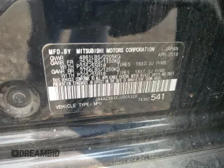 2018 Mitsubishi Outlander ES with VIN JA4AZ3A3XJJ005328, listed as a Copart auction lot 59413165 with 113,172 mi miles and Salvage title. Bid and sale history available at DreamBid. Image 13.