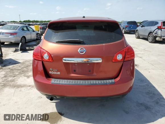 2011 Nissan Rogue SV with VIN JN8AS5MTXBW189616, listed as a Copart auction lot 53142965 with 210,170 mi miles and Clean Title. Bid and sale history available at DreamBid. Image 6.
