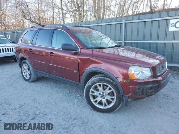 2005 Volvo XC90 z VIN YV1CZ852451210849, wystawiony jako Copart lot #83960094 z przebiegiem 172 267 mil mil oraz Szkoda całkowita • Salvage title. Historia ofert i sprzedaży dostępna na DreamBid. Obrazek 4.