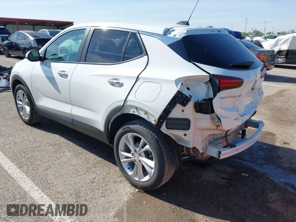 2023 Buick Encore GX Preferred with VIN KL4MMBS22PB134758, listed as a IAAI auction lot 42071310 with 59,801 mi miles and . Bid and sale history available at DreamBid. Image 3.