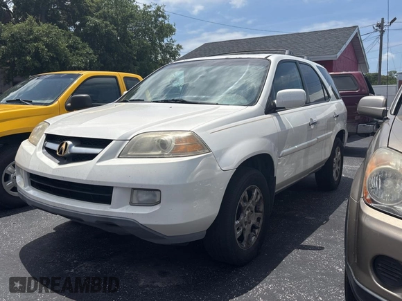 2004 Acura MDX Touring with VIN 2HNYD18954H530413, listed as a Copart auction lot 57705325 with 207,938 mi miles and Clean title. Bid and sale history available at DreamBid. Image 2.