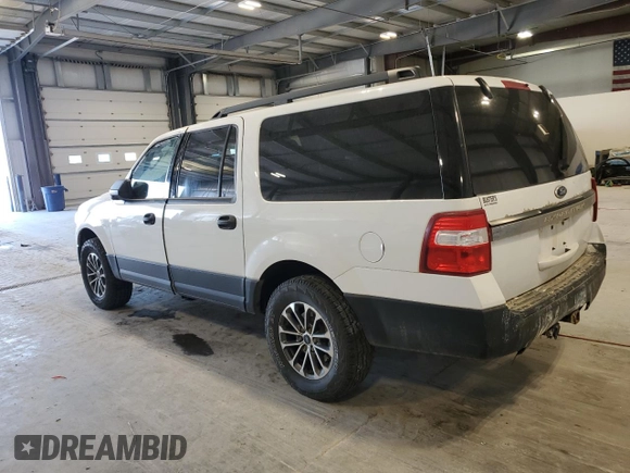 2015 Ford Expedition Max XL with VIN 1FMJK1GT2FEF30689, listed as a Copart auction lot 53673705 with 386,206 mi miles and Salvage title. Bid and sale history available at DreamBid. Image 2.