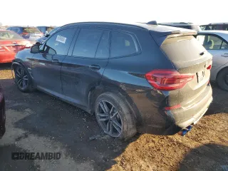 2020 BMW X3 M Competition with VIN 5YMTS0C06LLA57870, listed as a Copart auction lot 88990635 with Not Provided miles and Salvage Title. Bid and sale history available at carsss.com. Image 2.