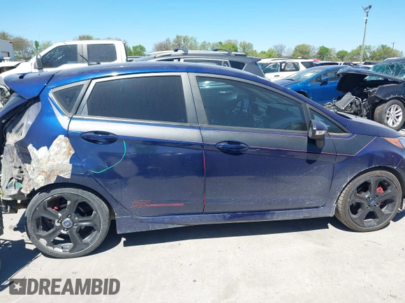2016 Ford Fiesta ST with VIN 3FADP4GX5GM138993, listed as a IAAI auction lot 41830319 with 110,908 mi miles. Bid and sale history available at carsss.com. Image 14.