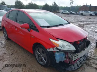 2015 Toyota Prius Four with VIN JTDKN3DU2F0400742, listed as a IAAI auction lot 42013489 with 208,579 mi miles. Bid and sale history available at carsss.com. Image 1.