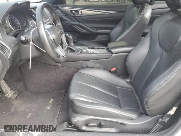 2017 Infiniti Q60 Premium with VIN JN1CV7EK5HM110860, listed as a Copart auction lot 47851095 with 93,742 mi miles and Salvage title. Bid and sale history available at DreamBid. Image 7.