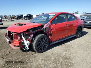 2022 Subaru WRX Premium with VIN JF1VBAF6XN9009430, listed as a Copart auction lot 41533625 with 36,946 mi miles and Salvage Title. Bid and sale history available at carsss.com. Image 1.