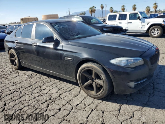 2013 BMW 5 Series 535i with VIN WBAFR7C57DC818682, listed as a Copart auction lot 46553845 with 152,962 mi miles and Clean Title. Bid and sale history available at DreamBid. Image 4.