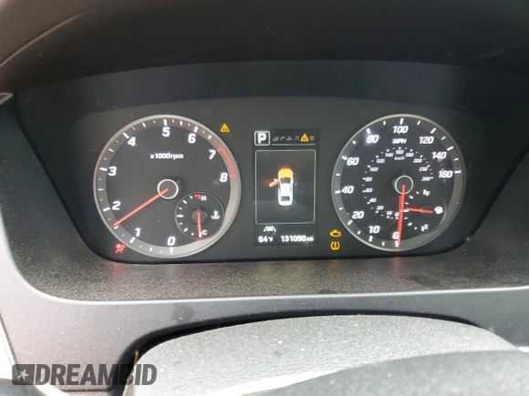 2015 Hyundai Sonata Sport with VIN 5NPE34AB7FH117090, listed as a Copart auction lot 55347845 with 131,090 mi miles and Clean Title. Bid and sale history available at carsss.com. Image 9.