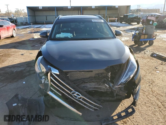 2019 Hyundai Tucson Ultimate with VIN KM8J3CAL0KU021847, listed as a Copart auction lot 42259255 with 70,524 mi miles and Salvage Title. Bid and sale history available at carsss.com. Image 5.