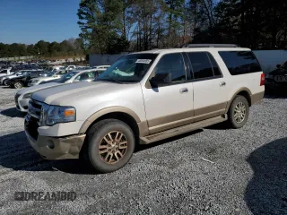 2014 Ford Expedition EL XLT with VIN 1FMJK1J55EEF36351, listed as a Copart auction lot 48054985 with 213,088 mi miles and Salvage Title. Bid and sale history available at carsss.com. Image 1.
