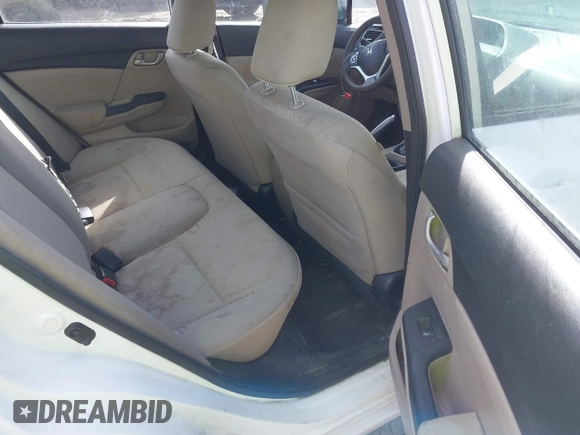 2014 Honda Civic LX with VIN 2HGFB2F50EH508704, listed as a IAAI auction lot 41704312 with 206,084 mi miles. Bid and sale history available at carsss.com. Image 8.