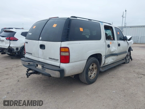 2003 Chevrolet Suburban LS with VIN 3GNEC16ZX3G320202, listed as a IAAI auction lot 41596078 with 287,841 mi miles. Bid and sale history available at carsss.com. Image 4.