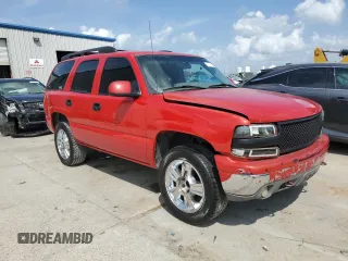 2001 Chevrolet Tahoe LT with VIN 1GNEC13T11R144184, listed as a Copart auction lot 57570885 with Not provided miles and Salvage title. Bid and sale history available at DreamBid. Image 4.