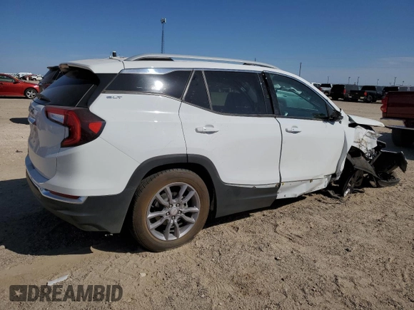 2023 GMC Terrain SLT z VIN 3GKALPEG6PL206614, wystawiony jako Copart lot #50987715 z przebiegiem 40 483 mil mil oraz Szkoda całkowita • Salvage title. Historia ofert i sprzedaży dostępna na DreamBid. Obrazek 3.