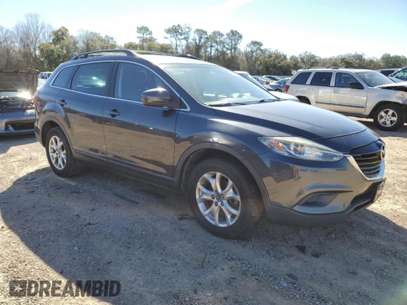 2014 Mazda CX-9 Touring with VIN JM3TB3CV4E0440446, listed as a Copart auction lot 47953125 with 113,538 mi miles and Salvage Title. Bid and sale history available at carsss.com. Image 4.