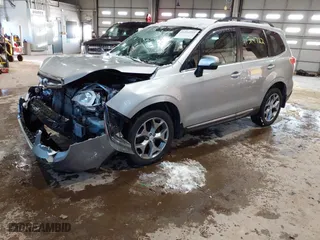 2015 Subaru Forester 2.5i Touring with VIN JF2SJAUCXFH471892, listed as a IAAI auction lot 41314722 with 94,717 mi miles. Bid and sale history available at carsss.com. Image 19.