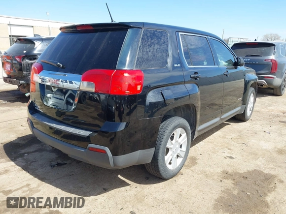 2013 GMC Terrain SLE with VIN 2GKALMEK9D6167861, listed as a IAAI auction lot 41883350 with 189,617 mi miles. Bid and sale history available at carsss.com. Image 4.