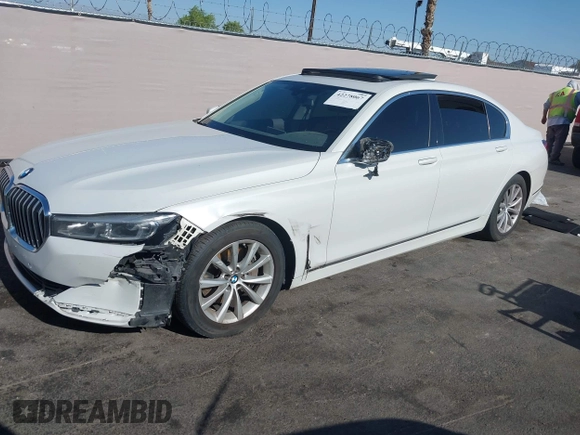 2020 BMW 7 Series 740i with VIN WBA7T2C0XLGL17774, listed as a IAAI auction lot 42278067 with 100,465 mi miles and . Bid and sale history available at DreamBid. Image 16.