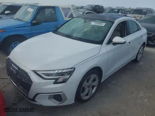 2023 Audi A3 Premium Plus with VIN WAUHUDGYXPA068477, listed as a Copart auction lot 77959564 with 0 mi miles and Non Repairable. Bid and sale history available at carsss.com. Image 1.