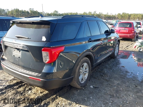2022 Ford Explorer XLT with VIN 1FMSK7DH8NGB75800, listed as a IAAI auction lot 41581992 with 26,692 mi miles and . Bid and sale history available at DreamBid. Image 4.