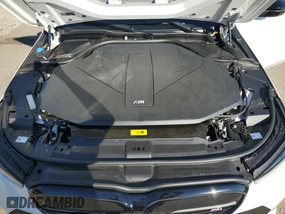 2024 BMW i5 M60 with VIN WBY43FK00RCP86174, listed as a Copart auction lot 45522685 with 7,392 mi miles and Salvage title. Bid and sale history available at DreamBid. Image 11.