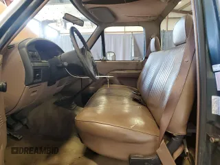 1993 Ford F-150 with VIN 1FTDF15Y1PNA42081, listed as a Copart auction lot 48376795 with 0 mi miles and Salvage Title. Bid and sale history available at carsss.com. Image 7.