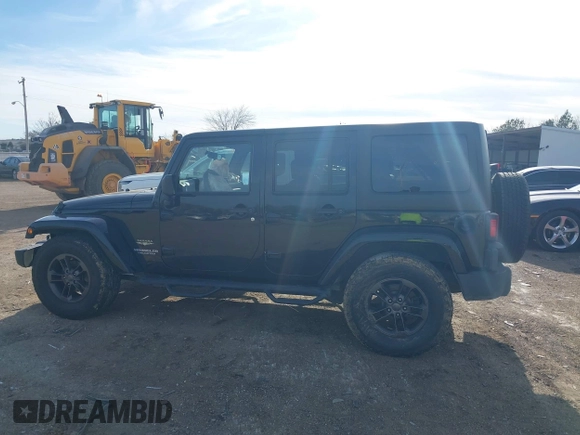 2008 Jeep Wrangler Unlimited Sahara with VIN 1J4GB59118L522013, listed as a IAAI auction lot 41644487 with 227,176 mi miles and . Bid and sale history available at DreamBid. Image 14.