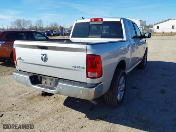2017 Ram 1500 Big Horn with VIN 1C6RR7LG4HS810821, listed as a IAAI auction lot 41793508 with 215,481 mi miles. Bid and sale history available at carsss.com. Image 4.