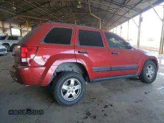 2006 Jeep Grand Cherokee Laredo with VIN 1J4HS48N06C254653, listed as a Copart auction lot 45568855 with 105,639 mi miles and Salvage Title. Bid and sale history available at carsss.com. Image 3.