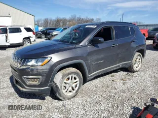 2019 Jeep Compass Sport с VIN 3C4NJDAB2KT734946, выставлен на аукционе Copart как лот 46357205 с пробегом 80 456 миль миль и Списание • Salvage title. История ставок и продаж доступна на DreamBid. Изображение 1.