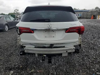 2020 Acura MDX with VIN 5J8YD3H37LL012755, listed as a Copart auction lot 56827235 with 42,162 mi miles and Salvage title. Bid and sale history available at DreamBid. Image 6.