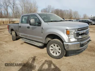2021 Ford Super Duty F-250 SRW XL with VIN 1FT7W2B69MEC05271, listed as a Copart auction lot 48461235 with 55,121 mi miles and Salvage Title. Bid and sale history available at carsss.com. Image 4.