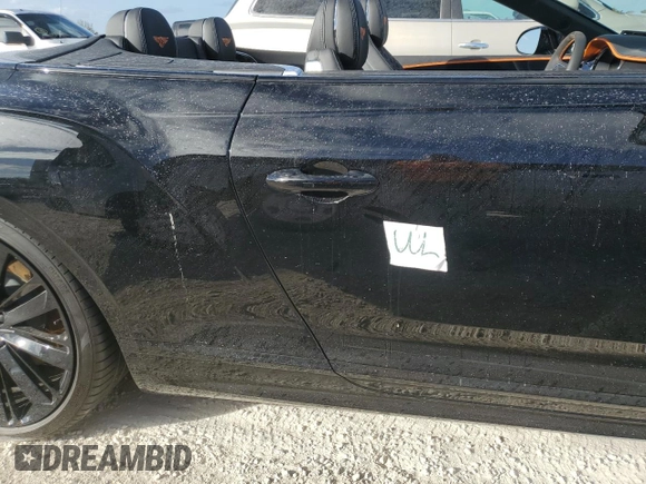 2024 Bentley Continental GT with VIN SCBDT4ZG5RC014491, listed as a Copart auction lot 77730474 with Not Provided miles and Non Repairable. Bid and sale history available at DreamBid. Image 12.