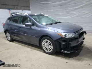 2017 Subaru Impreza Premium with VIN 4S3GTAB66H3745651, listed as a Copart auction lot 48931305 with 123,186 mi miles and Salvage Title. Bid and sale history available at carsss.com. Image 4.