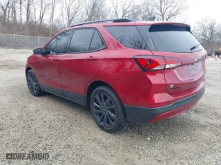 2024 Chevrolet Equinox RS with VIN 3GNAXMEG3RL353837, listed as a IAAI auction lot 41737896 with 8,942 mi miles. Bid and sale history available at carsss.com. Image 3.