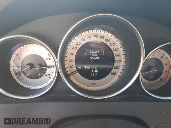 2013 Mercedes-Benz C 250 Sport with VIN WDDGF4HB7DG023661, listed as a Copart auction lot 55589635 with 122,889 mi miles and Clean Title. Bid and sale history available at carsss.com. Image 9.