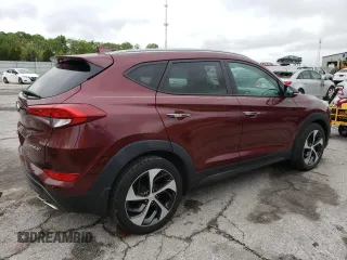 2016 Hyundai Tucson Limited z VIN KM8J33A27GU113407, wystawiony jako Copart lot #56000655 z przebiegiem 133 670 mil mil oraz Czysty tytuł • Clean title. Historia ofert i sprzedaży dostępna na DreamBid. Obrazek 3.