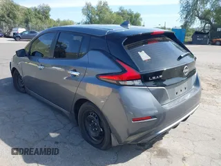 2023 Nissan LEAF S with VIN 1N4AZ1BV5PC554920, listed as a IAAI auction lot 41840547 with 22,329 mi miles and . Bid and sale history available at DreamBid. Image 3.