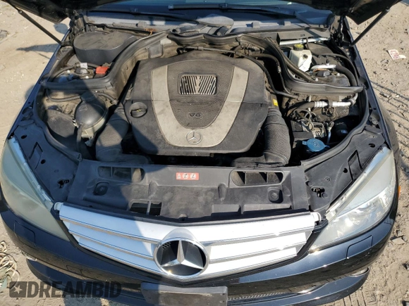 2008 Mercedes-Benz C 350 Sport with VIN WDDGF56X08F034159, listed as a Copart auction lot 65790305 with 139,703 mi miles and Salvage title. Bid and sale history available at DreamBid. Image 11.