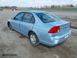 2003 Honda Civic Hybrid with VIN JHMES95673S023624, listed as a IAAI auction lot 41903619 with 181,949 mi miles. Bid and sale history available at carsss.com. Image 3.