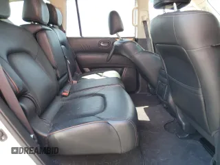 2017 Nissan Armada SL with VIN JN8AY2NC3H9502475, listed as a Copart auction lot 68148464 with 92,440 mi miles and Salvage Title. Bid and sale history available at carsss.com. Image 10.